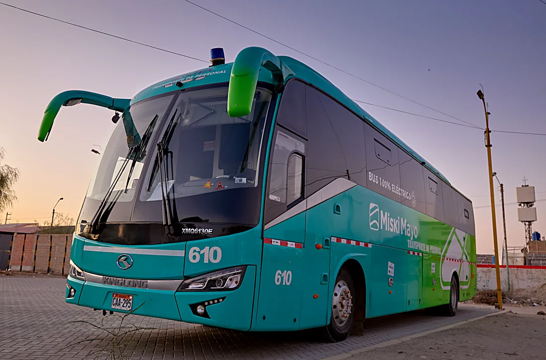 Bus 100% eléctrico King Long, Misky Mayo