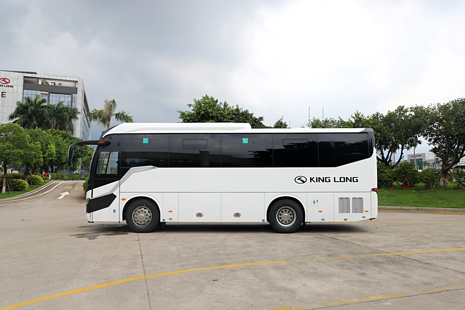 Bus King Long, vista lateral